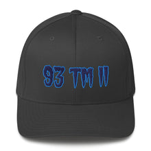 Load image into Gallery viewer, 93 TM 11 Fitted Hat ( Navy Blue Letters &amp; Powder Blue Outline )

