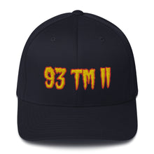 Load image into Gallery viewer, 93 TM 11 Fitted Hat ( Gold Letters &amp; Red Outline )
