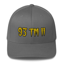 Load image into Gallery viewer, 93 TM 11 Fitted Hat ( Gold Letters &amp; Black Outline )
