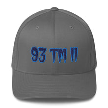 Load image into Gallery viewer, 93 TM 11 Fitted Hat ( Navy Blue Letters &amp; Powder Blue Outline )
