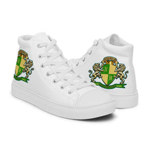 Load image into Gallery viewer, Men’s High Top Canvas Shoes (Crest)
