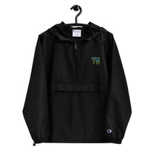 Load image into Gallery viewer, TM Wind Breaker ( Blue Letters &amp; Yellow Outline )
