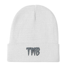 Load image into Gallery viewer, TMB Beanie ( Grey Letters &amp; Black Outline )
