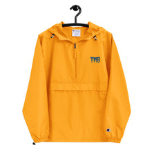 Load image into Gallery viewer, TMB Wind Breaker ( Blue Letters &amp; Yellow Outline )
