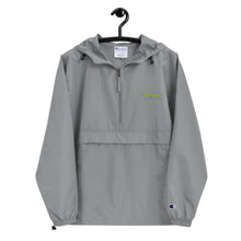 Load image into Gallery viewer, TM4L Wind Breaker ( Yellow Letters &amp; Powder Blue Outline )
