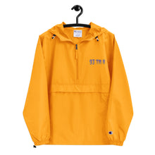 Load image into Gallery viewer, 93 TM 11 Wind Breaker ( Purple Letters &amp; Yellow Outline )
