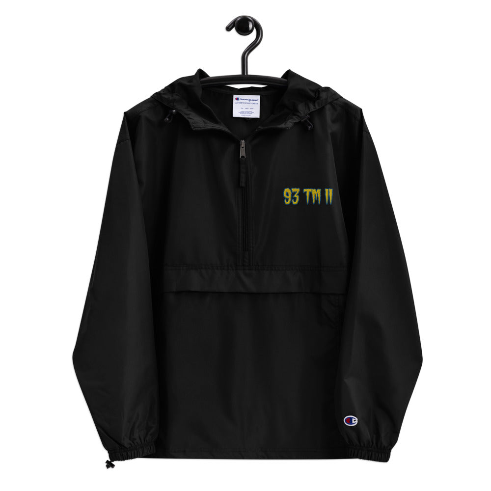 93 TM 11 Wind Breaker ( Yellow Letters & Blue Outline )