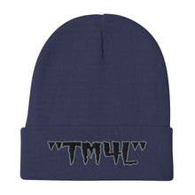 Load image into Gallery viewer, TM4L Beanie ( Black Letters &amp; White Outline )
