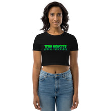 Load image into Gallery viewer, Team Monster Organic Crop Top
