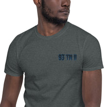 Load image into Gallery viewer, 93 TM 11 Softstyle T-Shirt ( Black Letters &amp; Blue Outline )
