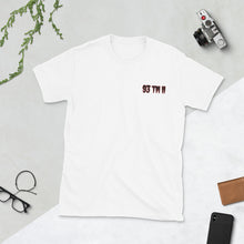 Load image into Gallery viewer, 93 TM 11 Softstyle T-Shirt ( Black Letters &amp; Red Outline )
