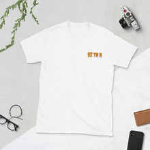 Load image into Gallery viewer, 93 TM 11 Softstyle T-Shirt ( Gold Letters &amp; Red Outline )
