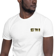 Load image into Gallery viewer, 93 TM 11 Softstyle T-Shirt ( Black Letters &amp; Gold Outline )
