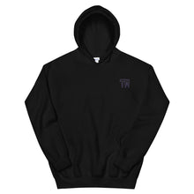 Load image into Gallery viewer, TM Hoodie ( Black Letters &amp; Purple Outline )
