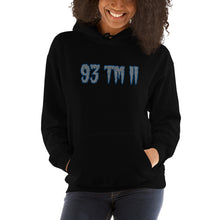 Load image into Gallery viewer, BIG 93 TM 11 Hoodie (Grey Letters &amp; Blue Outline)
