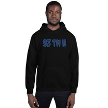 Load image into Gallery viewer, BIG 93 TM 11 Hoodie (Blue Letters &amp; Powder Blue Outline)
