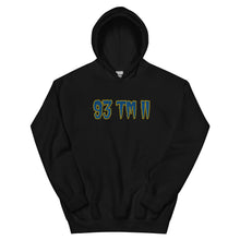 Load image into Gallery viewer, BIG 93 TM 11 Hoodie (Blue Letters &amp; Gold Outline)
