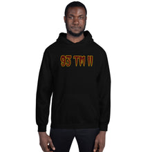 Load image into Gallery viewer, BIG 93 TM 11 Hoodie (Maroon Letters &amp; Gold Outline)
