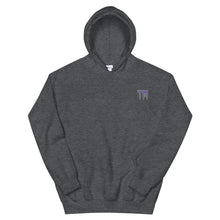 Load image into Gallery viewer, TM Hoodie ( Purple Letters &amp; Green Outline )
