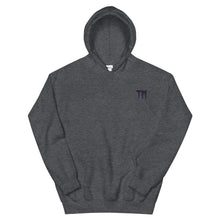 Load image into Gallery viewer, TM Hoodie ( Black Letters &amp; Purple Outline )
