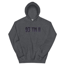 Load image into Gallery viewer, BIG 93 TM 11 Hoodie (Black Letters &amp; Purple Outline)
