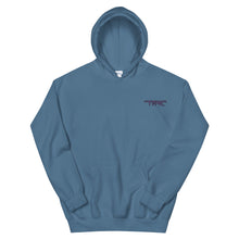 Load image into Gallery viewer, TM4L Hoodie ( Purple Letters &amp; Black Outline )

