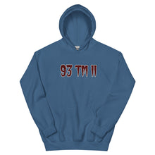 Load image into Gallery viewer, BIG 93 TM 11 Hoodie (Maroon Letters &amp; White Outline)
