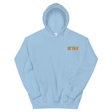 Load image into Gallery viewer, Small 93 TM 11 Hoodie ( Gold Letters &amp; Red Letters )
