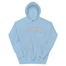 Load image into Gallery viewer, BIG 93 TM 11 Hoodie (White Letters &amp; Grey Outline)
