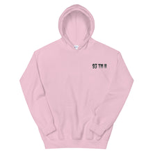 Load image into Gallery viewer, Small 93 TM 11 Hoodie ( Black Letters &amp; White Outline )
