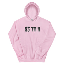 Load image into Gallery viewer, BIG 93 TM 11 Hoodie (Black Letters &amp; White Outline)
