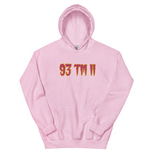 Load image into Gallery viewer, BIG 93 TM 11 Hoodie (Pink Letters &amp; Gold Outline)
