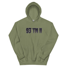Load image into Gallery viewer, BIG 93 TM 11 Hoodie (Black Letters &amp; Purple Outline)
