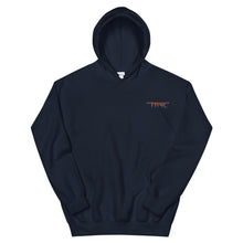 Load image into Gallery viewer, TM4L Hoodie ( Orange Letters &amp; Blue Outline )
