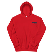 Load image into Gallery viewer, TM4L Hoodie ( Black Letters &amp; Blue Outline )
