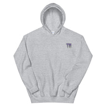 Load image into Gallery viewer, TM Hoodie ( Purple Letters &amp; Green Outline )
