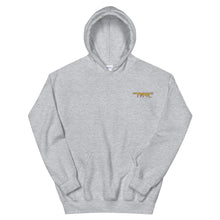 Load image into Gallery viewer, TM4L Hoodie ( Yellow Letters &amp; Purple Outline )
