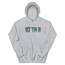 Load image into Gallery viewer, BIG 93 TM 11 Hoodie (Grey Letters &amp; Blue Outline)
