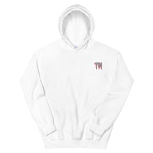 Load image into Gallery viewer, TM Hoodie ( Gray Letters &amp; Red Outline )
