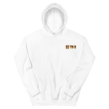 Load image into Gallery viewer, Small 93 TM 11 Hoodie ( Red Letters &amp; White Outline )
