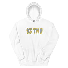 Load image into Gallery viewer, BIG 93 TM 11 Hoodie (Grey Letters &amp; Gold Outline)

