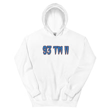 Load image into Gallery viewer, BIG 93 TM 11 Hoodie (Powder Blue Letters &amp; Maroon Outline)
