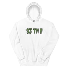 Load image into Gallery viewer, BIG 93 TM 11 Hoodie (Green Letters &amp; Black Outline)
