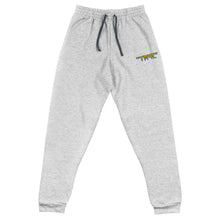 Load image into Gallery viewer, TM4L Joggers ( Yellow Letters &amp; Blue Outline )
