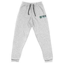 Load image into Gallery viewer, 93 TM 11 Joggers ( Green Letters &amp; Blue Outline )
