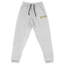 Load image into Gallery viewer, 93 TM 11 Joggers ( Gray Letters &amp; Yellow Outline )
