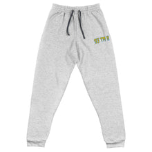 Load image into Gallery viewer, 93 TM 11 Joggers ( Yellow Letters &amp; Powder Blue Outline )
