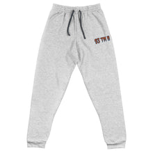 Load image into Gallery viewer, 93 TM 11 Joggers (Orange Letters &amp; Blue Outline)
