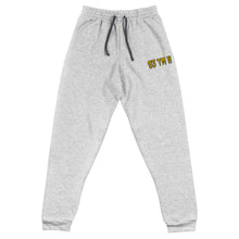 Load image into Gallery viewer, 93 TM 11 Joggers (Gold Letters &amp; Black Outline)
