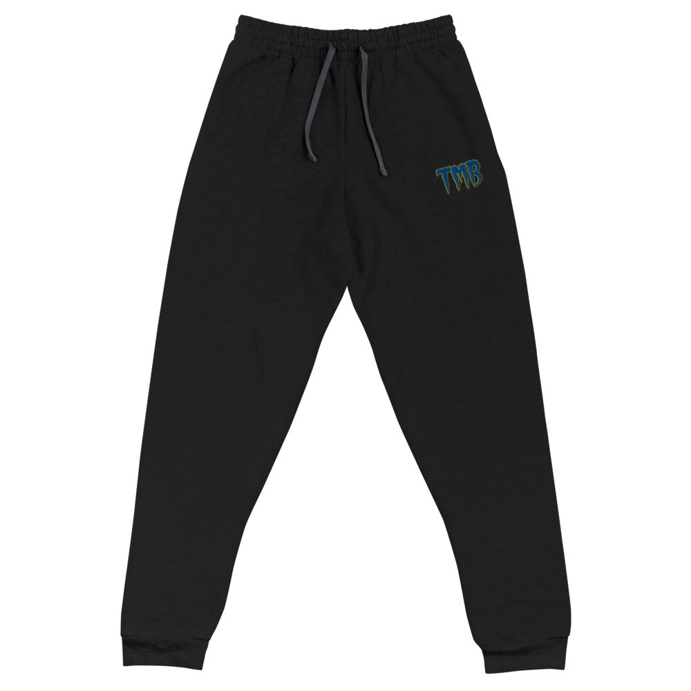 TMB Joggers ( Blue Letters & Yellow Outline )